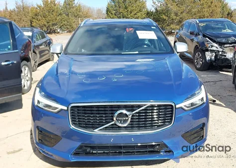 2019 Volvo Xc60 T6 R-Design z USA, uszkodzony, nr VIN LYVA22RM9KB223224